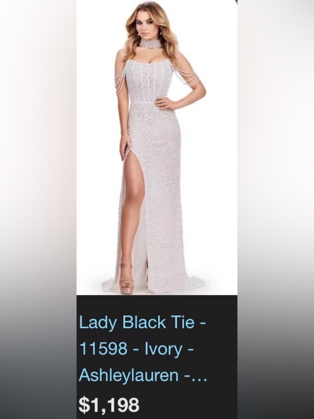 Ashley Lauren gown